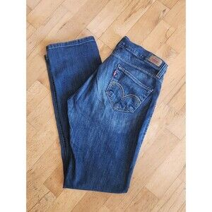 Levi's Tilted 504 Women's Blue Straight Leg Jeans - Classic Denim,  9 Medium